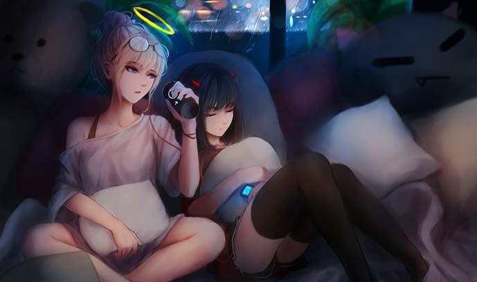 【画师推荐】中国画师-梦夏shimmer-的作品插画分享