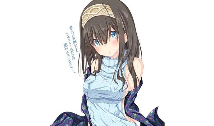 【画师推荐】画师茶みらい鷺沢文香作品插画分享