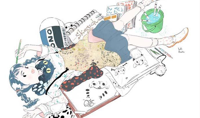 【画师推荐】日本的漫画设计艺术家かわつゆうき绘画作品欣赏