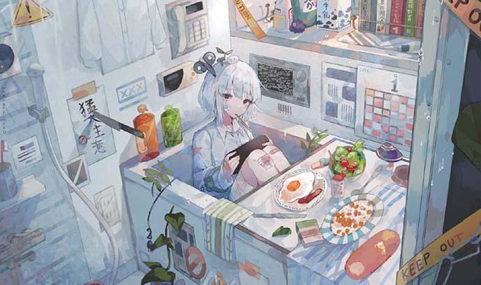 【画师推荐】日本人气绘画师梅まろ绘画作品欣赏