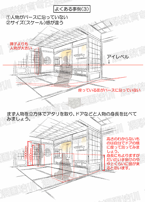 漫画人物和背景透视相结合?绘制漫画室内背景的诀窍!