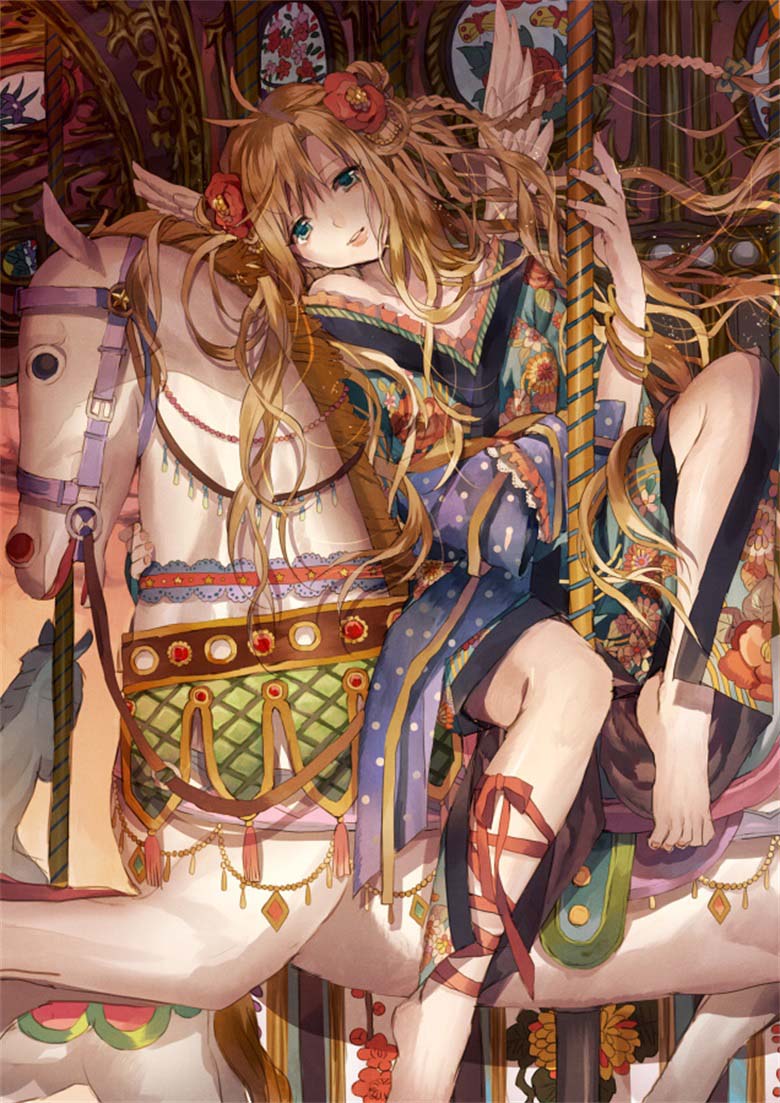 【画师推荐】日本画师月岡月穂的作品欣赏