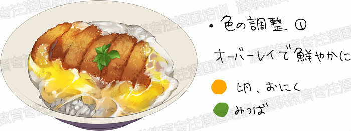 漫画中美味的食物