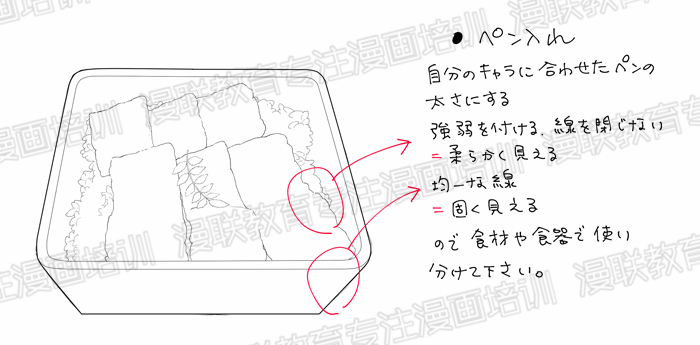 如何绘制漫画中美味的食物?鳗鱼饭的画法详解!