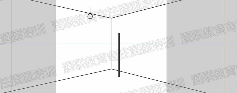 漫画初学者必备技能!利用透视图法绘制阴影