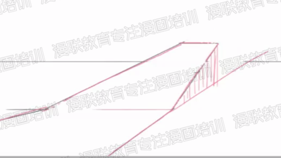 利用透视绘制漫画背景!漫画中坡道的画法