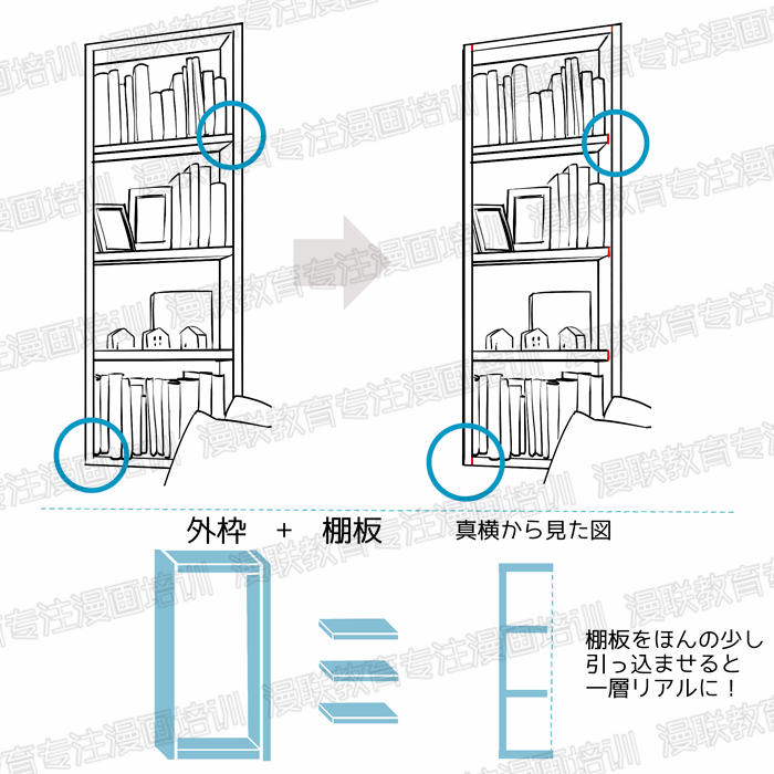 如何绘制具有真实感的室内漫画背景?(后篇)