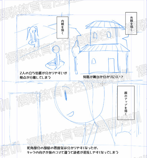 漫画师必修课!容易传达感情的漫画分镜构图画法!