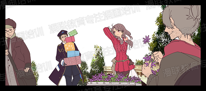 绘制漫画背景不懂透视?没关系!利用广角和远望创造背景