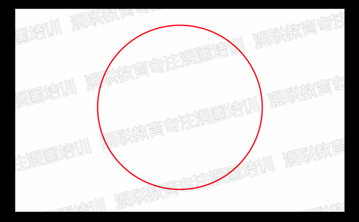 绘画漫画初学者必备知识!三角构图法及圆构图法