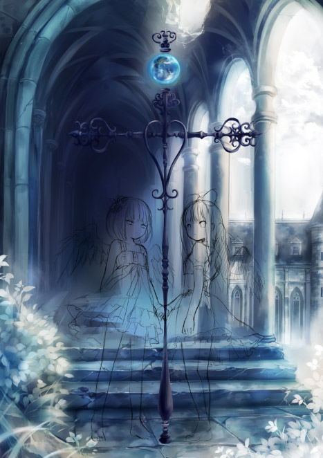 怎样画出很萌的天使萝莉插画【第五期】