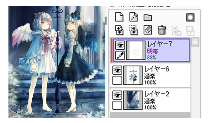 怎样画出很萌的天使萝莉插画【第十期】