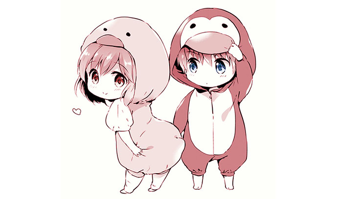 漫画中萌系人物如何来表现个性？