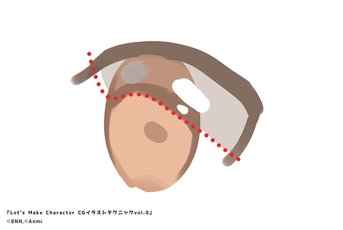 眼睛上色的讲解【上】