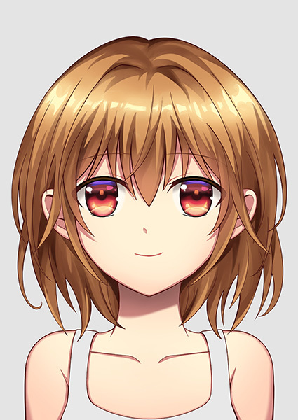 美少女头发的上色方法！