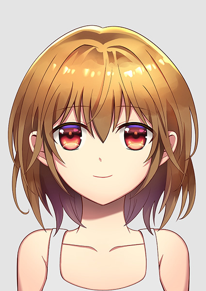 美少女头发的上色方法！