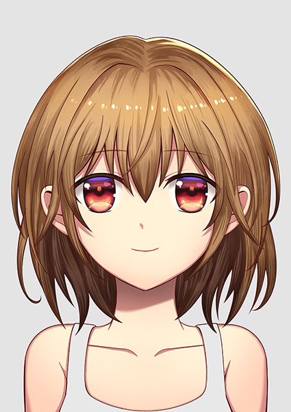 美少女头发的上色方法！