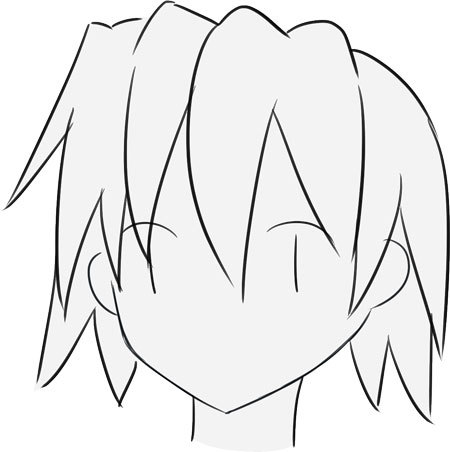 绘制漫画头部的画法技巧!