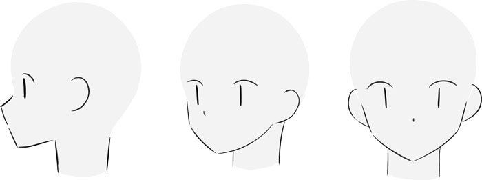 绘制漫画头部的画法技巧!