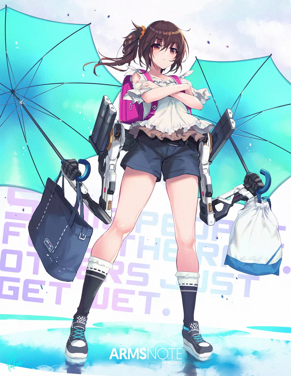 【画师推荐】武器与少女-日本画师深井涼介的插画作品