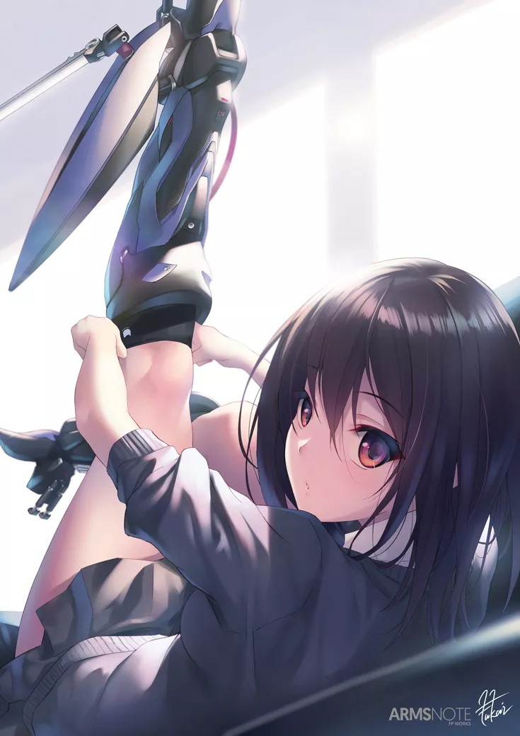 【画师推荐】武器与少女-日本画师深井涼介的插画作品