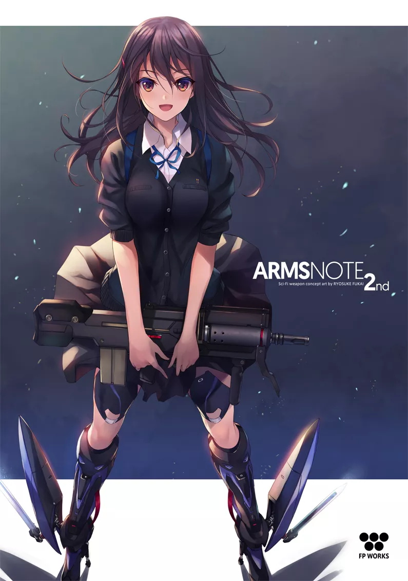 【画师推荐】武器与少女-日本画师深井涼介的插画作品