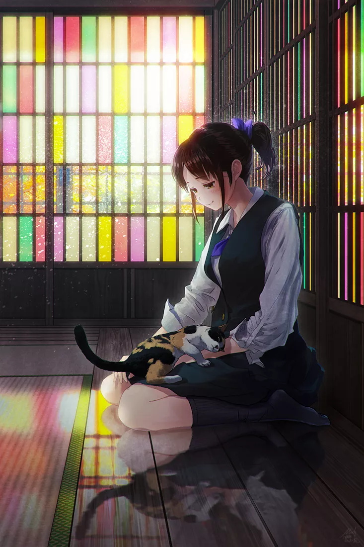 【画师推荐】日本画师mocha的作品