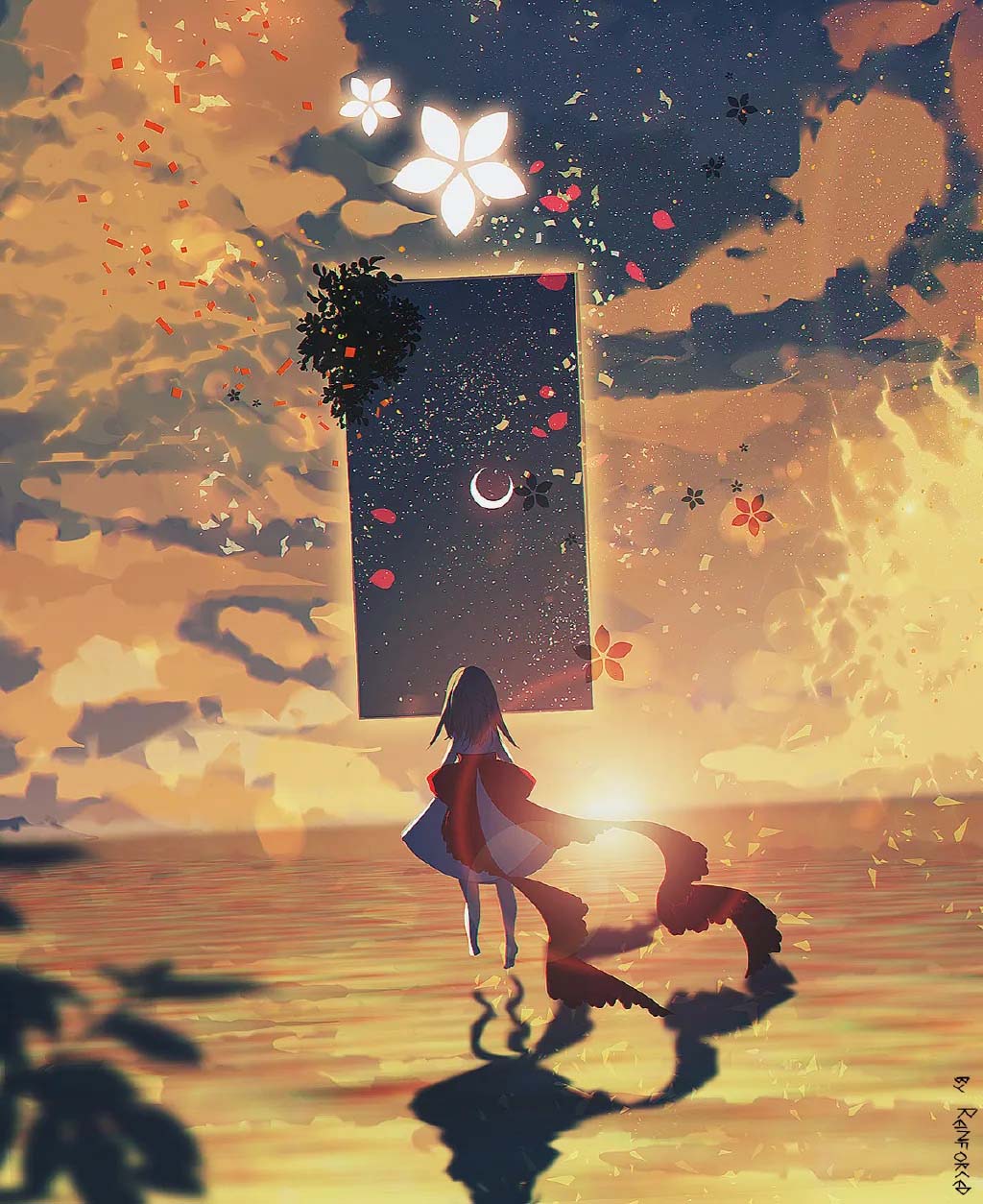【画师推荐】韩国画师reinforced的风景作品欣赏