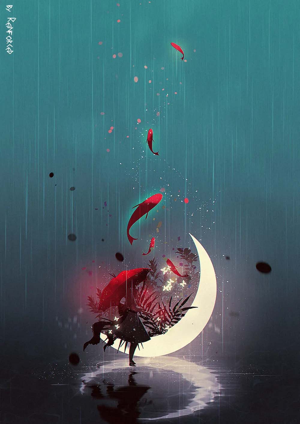 【画师推荐】韩国画师reinforced的风景作品欣赏