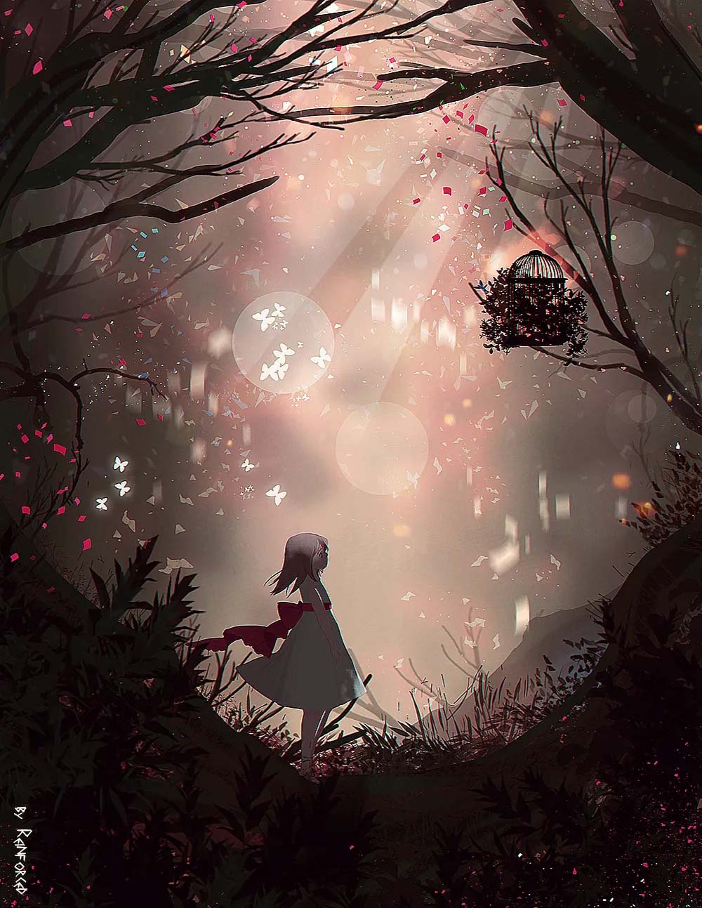 【画师推荐】韩国画师reinforced的风景作品欣赏