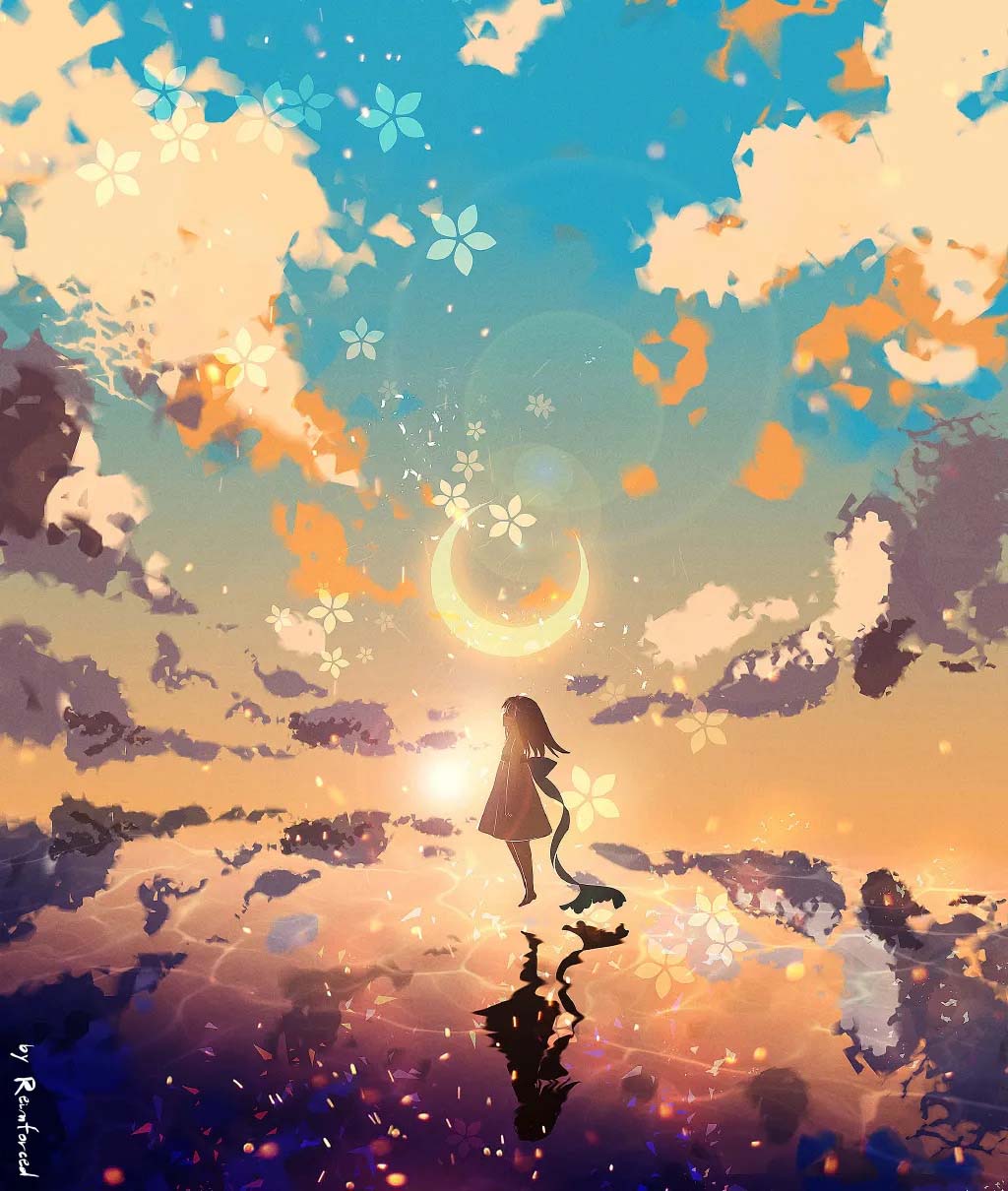 【画师推荐】韩国画师reinforced的风景作品欣赏