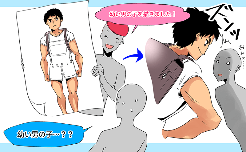 绘制不同漫画角色!