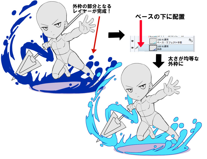 漫画中频繁出现的效果的描绘技巧方法!