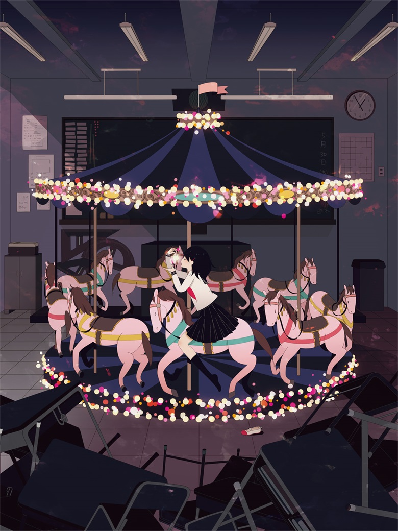 【画师推荐】日本画师佐藤おどり的作品欣赏