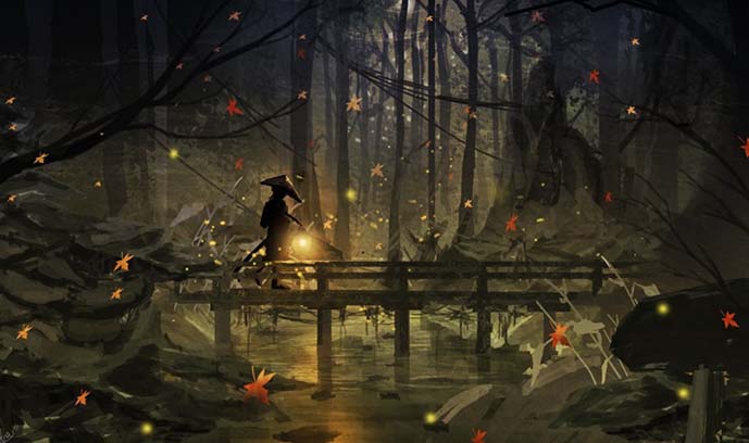 【画师推荐】日本画师鍵倉的风景作品欣赏