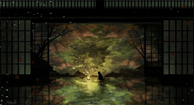 【画师推荐】日本画师鍵倉的风景作品欣赏