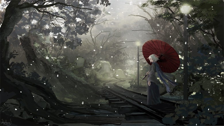 【画师推荐】日本画师鍵倉的风景作品欣赏