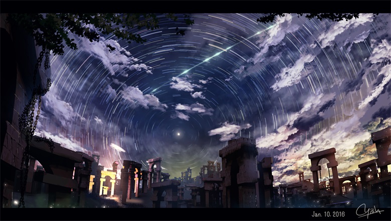 【画师推荐】日本风景画师わいっしゅ的作品欣赏