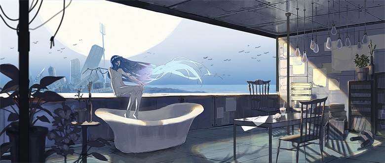 【画师推荐】日本画师黒田ヱリ的作品欣赏