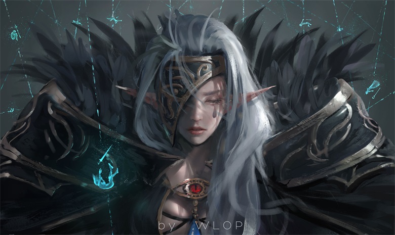 【画师推荐】中国画师wlop的作品欣赏