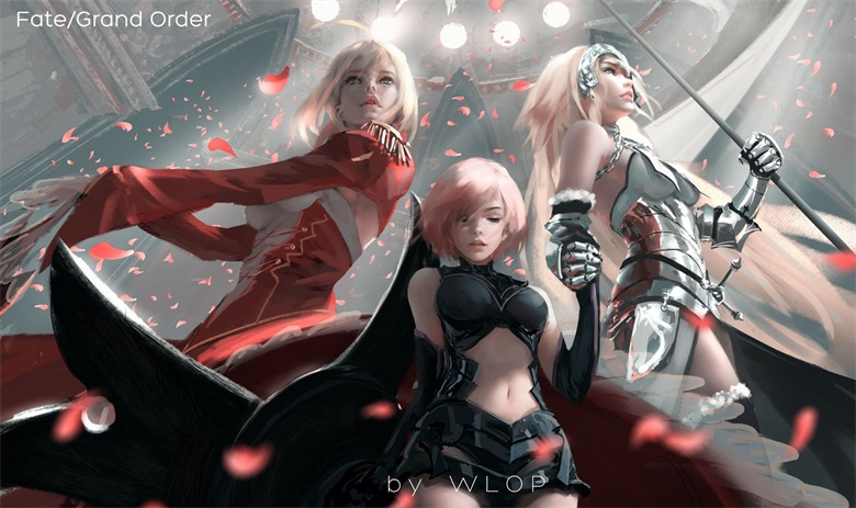 【画师推荐】中国画师wlop的作品欣赏