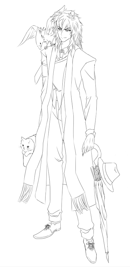从漫画角度来看体块结构动态和衣服