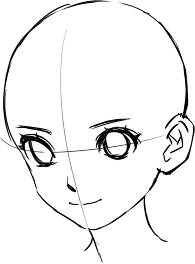漫画中头发的绘画制作!
