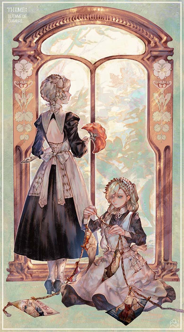 【画师推荐】法国画师Fori的作品欣赏