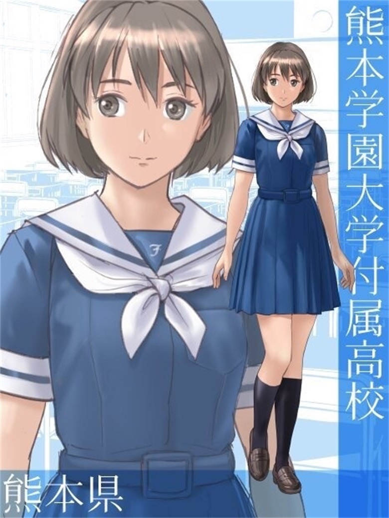 【画师推荐】画师堀たけ日本学校制服9幅
