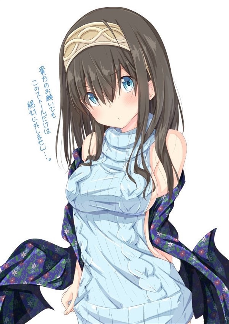 【画师推荐】画师茶みらい鷺沢文香作品分享