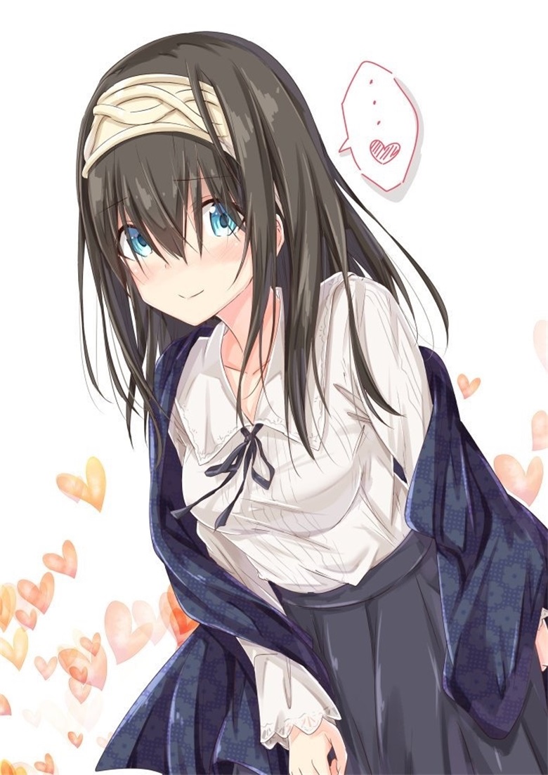 【画师推荐】画师茶みらい鷺沢文香作品分享