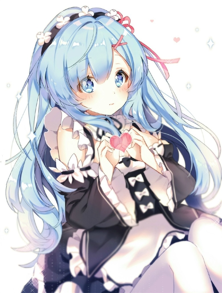 【画师推荐】画师Pingo的长发雷姆作品欣赏