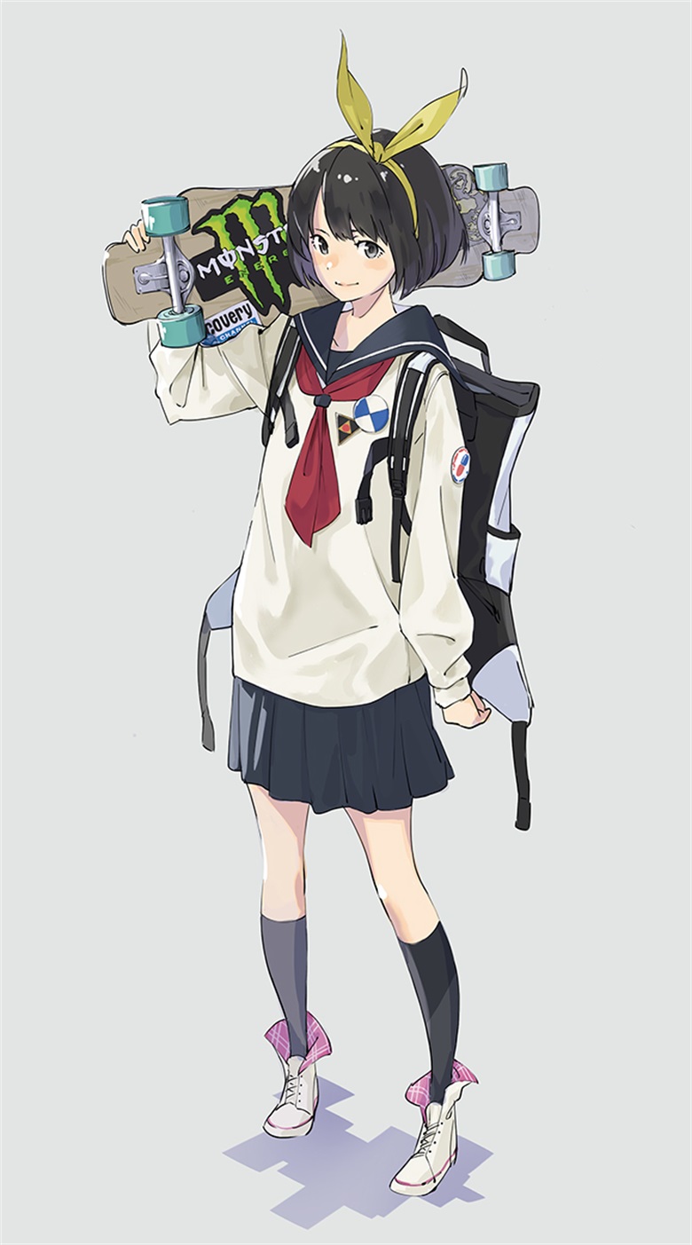 【画师推荐】日本画师popman3580笔下的女子高中生作品分享