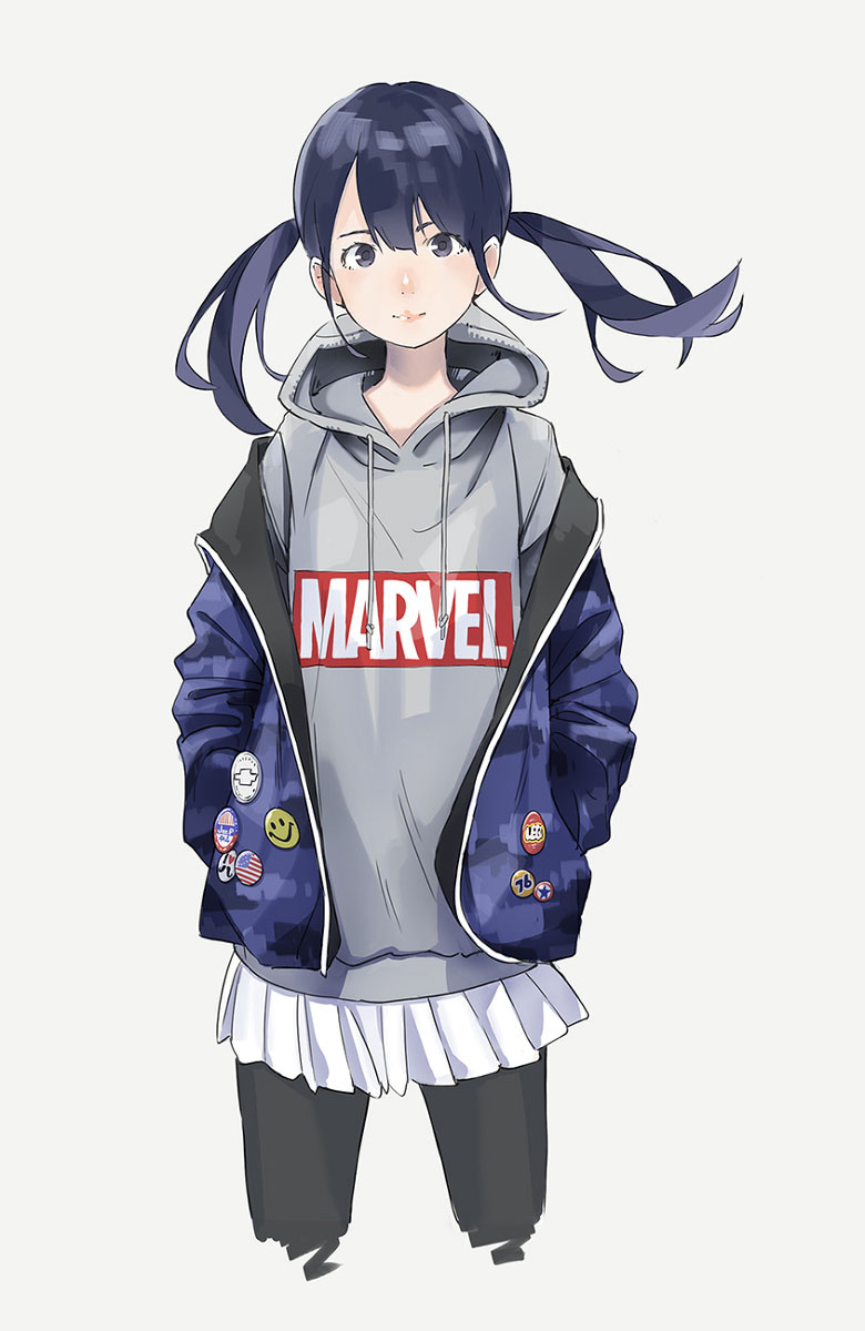 【画师推荐】日本画师popman3580笔下的女子高中生作品分享
